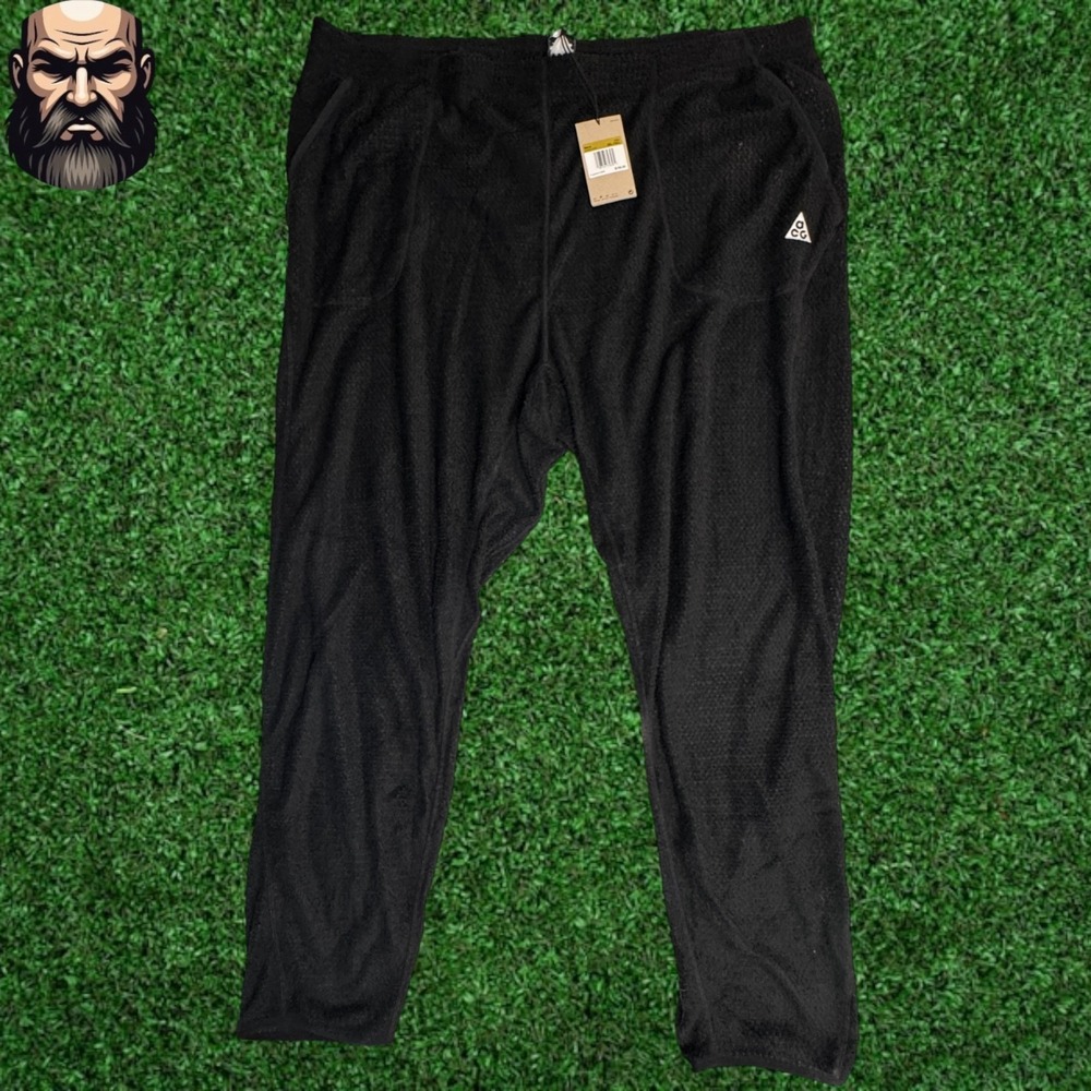 Nike ACG Wolf Lichen Polartec Pants IH1451-010 Mens Size 4XL-Tall Black